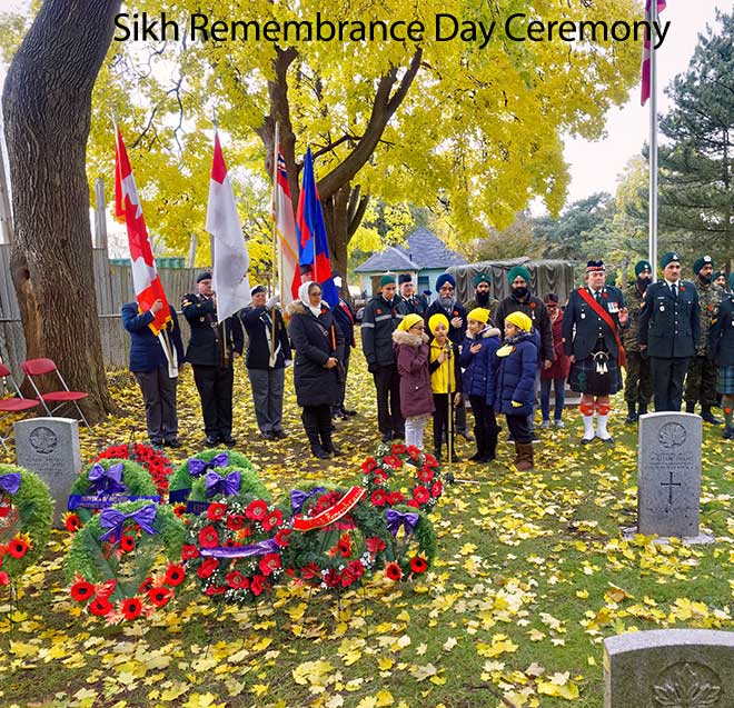 Sikh Remembrance Day Ceremony